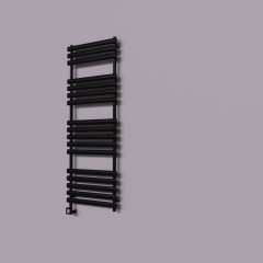 Volga Dekoratif Elektrikli Havlupan 600x1600 Siyah (KTX1 Termostat) 1000W