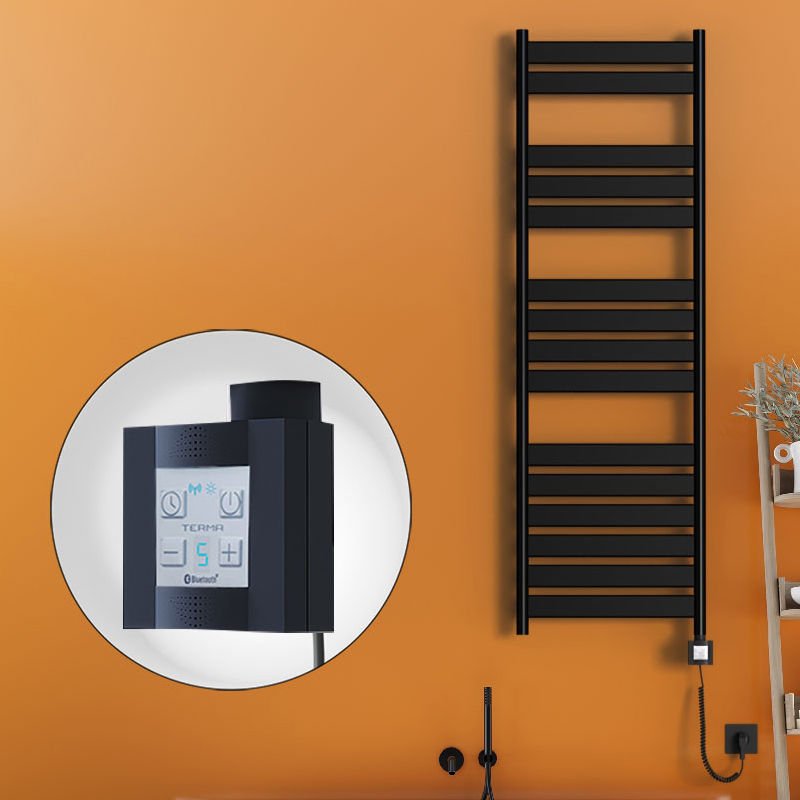 Bora Bora Elektrikli Havlupan 500x1600 Mat Siyah Ktx4 1000 Watt Spiral Kablolu
