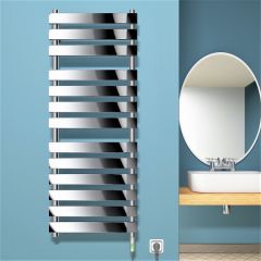 Tahiti Elektrikli Havlupan 600 Watt 500x1300 Krom (On/Off Düğmeli)