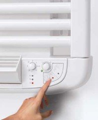 Dryer Plus Mixed Elektrikli  ve Sulu Sistem Raflı Havlupan 500x1291 Beyaz
