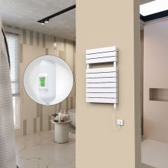 20H Elektrikli Havlupan 500x810 Beyaz (On/Off Düğmeli) 900 W