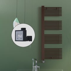 MALE Elektrikli Havlupan 600x1600  Bakır Eskitme (KTX3 Termostat) 600W Spiral Kablolu