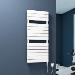 20H Elektrikli Havlupan 500x1180 Beyaz (On/Off Düğmeli) 900 W