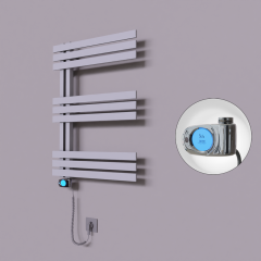 Thames Dekoratif Elektrikli Havlupan 500x800 Gri (Musa Termostat) 300W
