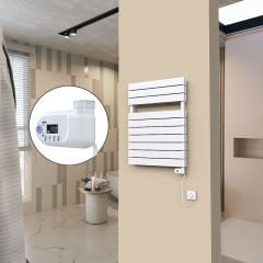 20H Elektrikli Havlupan 600x810 Beyaz (Thesis Termostat) 900 W