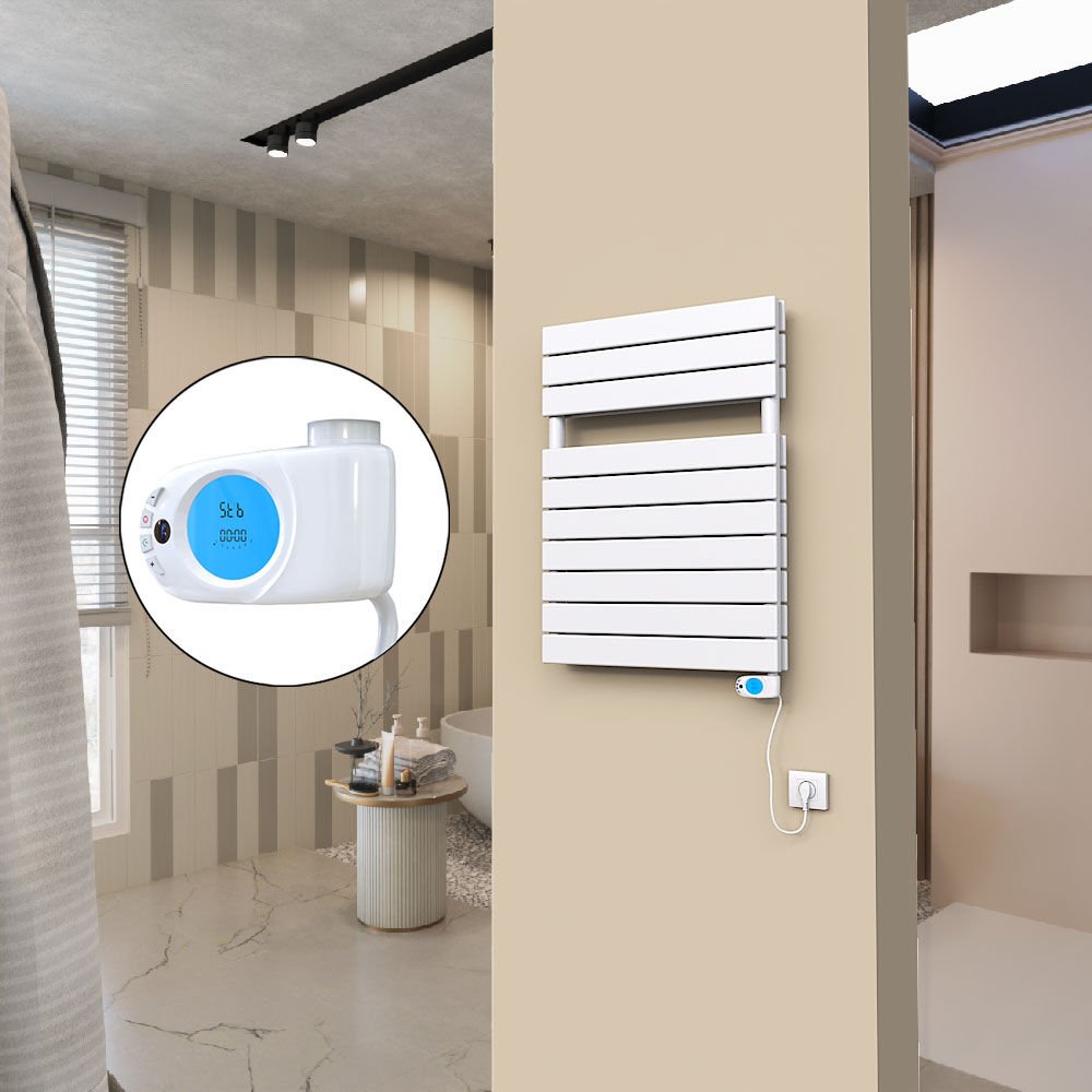 20H Elektrikli Havlupan 600x810 Beyaz (Musa Termostat) 900 W