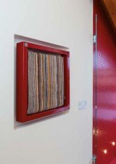 Towel Box Elektrikli Raflı Havlupan 480x480 Kırmızı