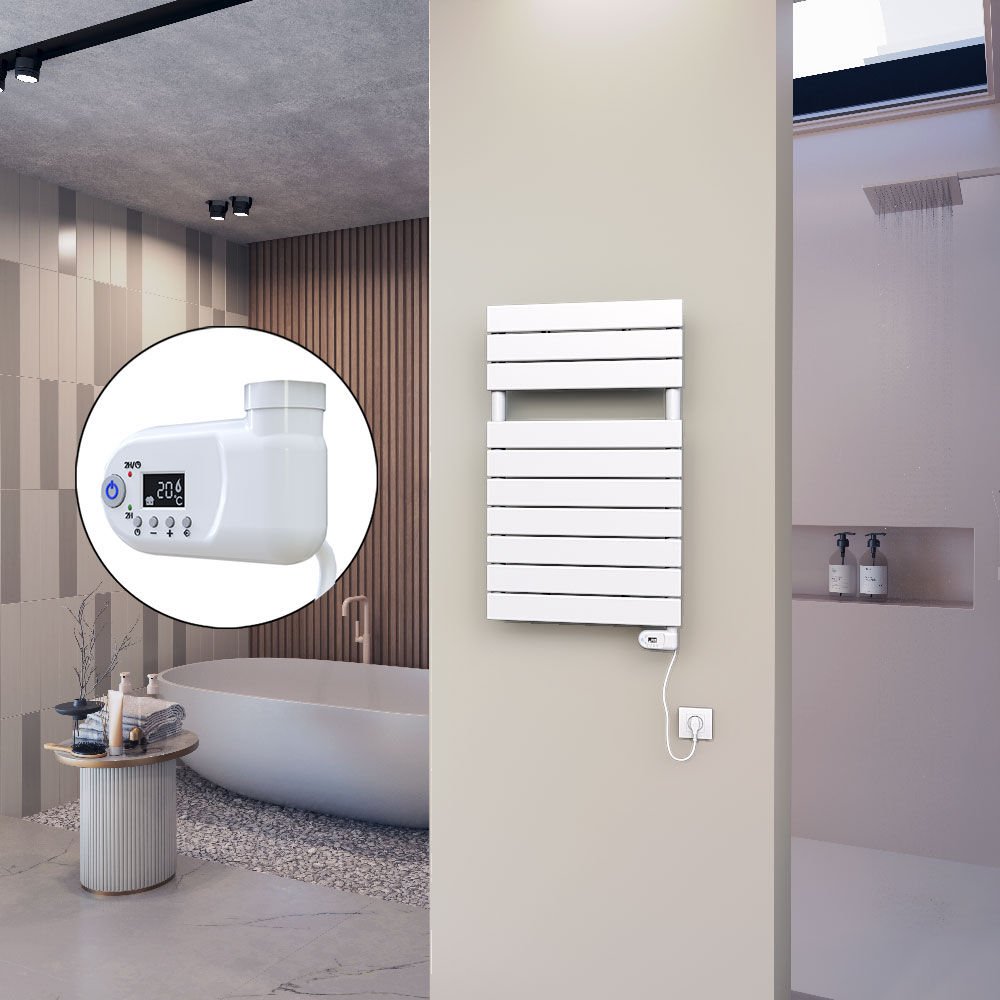 10H Elektrikli Havlupan 500x810 Beyaz (Thesis Termostat) 600 Watt