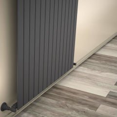 Tip 10V Dekoratif Radyatör 900x1032 Antrasit