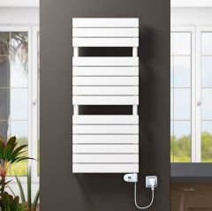 10H Elektrikli Havlupan 600x1180 Beyaz (Thesis Termostat) 600 W