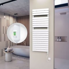 10H Elektrikli Havlupan 600x1550 Beyaz (On/Off Düğmeli) 900 W