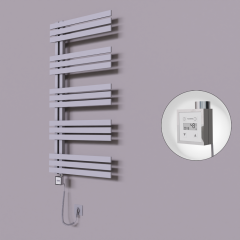 Thames Dekoratif Elektrikli Havlupan 500x1200 Gri (KTX3 Termostat) 600W Spiral Kablolu