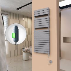 21H Elektrikli Havlupan 600x1550 Antrasit (On/Off Düğmeli) 1500 W