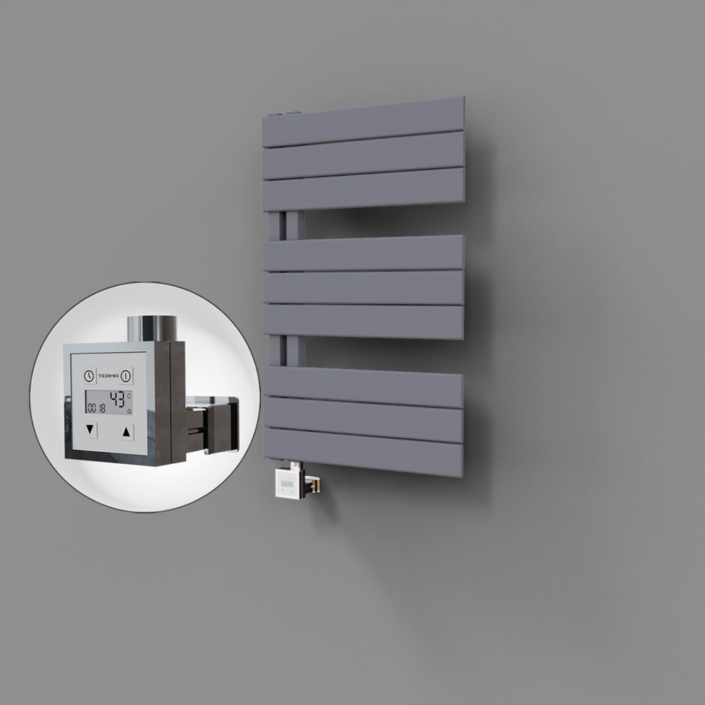 Sirius Dekoratif Elektrikli Havlupan 500x800 Gri (KTX3 Termostat) 300W