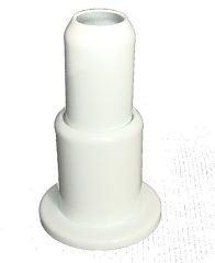 Tekli Radyatör Boru Gizleme Kılıfı Yaylı Beyaz