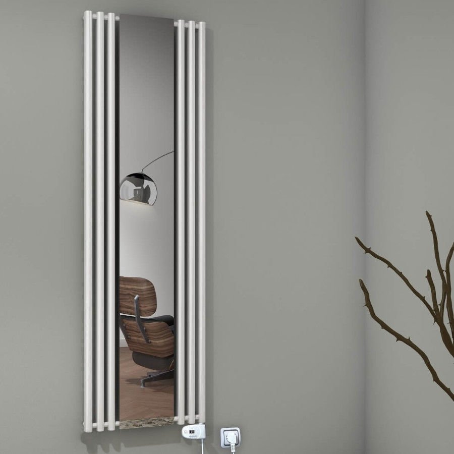 Bahama Elektrikli Havlupan 540x1760 Beyaz (Thesis Termostat) 900 W