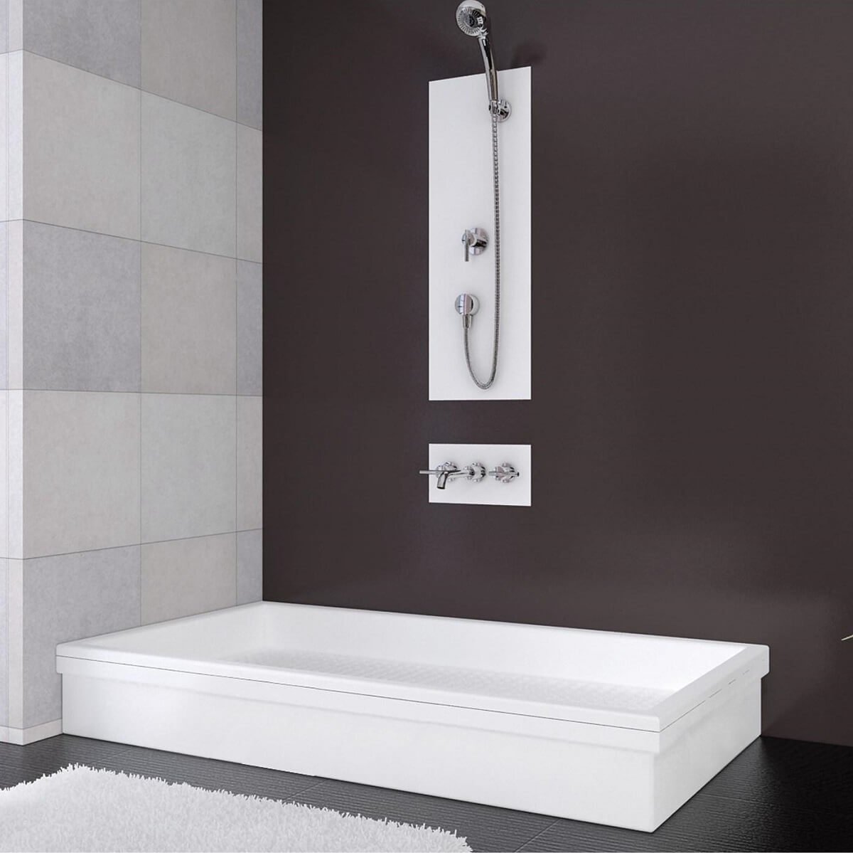 Dikdörtgen Duş Teknesi 100X80