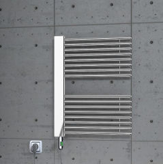 Male Elektrikli Havlupan 600x800 Krom (On/Off Düğmeli) 300 W