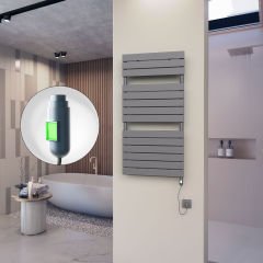10H Elektrikli Havlupan 600x1180 Antrasit (On/Off Düğmeli) 600 W