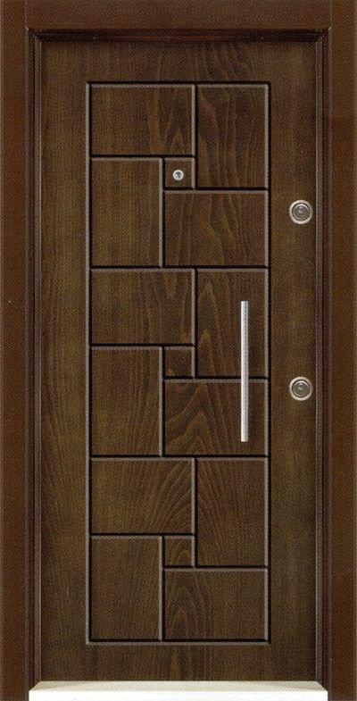 Çelik Kapı 604 Çekap Rustik Panel