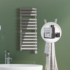 TAHITI Elektrikli Havlupan 500x950 Krom  (KTX3 Termostat) 300W