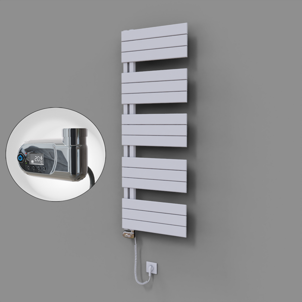 Sirius Dekoratif Elektrikli Havlupan 500x1400 Beyaz (Thesis Termostat) 600W