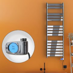 Bora Bora Elektrikli Havlupan 600 Watt 500x1600 Krom (Musa Termostat)
