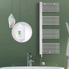 MALE Elektrikli Havlupan 600x1600  Beyaz (On/Off Düğmeli) 900W