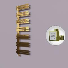 Thames Dekoratif Elektrikli Havlupan 500x1800 Altın (KTX3 Termostat) 600W