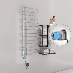 ZANTE Elektrikli Havlupan 600x1400  Krom (Musa Termostat) 300W