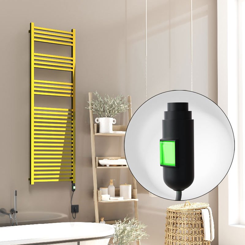 Barbados Elektrikli Havlupan 500x1600 Altın  (On/Off Düğmeli) 600W