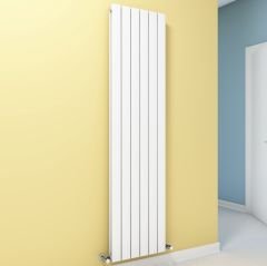 Tip 20V Dekoratif Radyatör 1800x440 Beyaz (Dikey Radyatör)