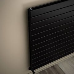 Tip 20H Dekoratif Radyatör 884x2200 Mat Siyah
