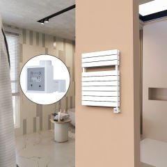 21H Elektrikli Havlupan 600x810 Beyaz Ktx3 1000 W
