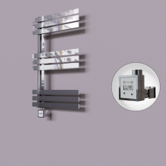 Thames Dekoratif Elektrikli Havlupan 600x800 Krom (KTX3 Termostat) 200W