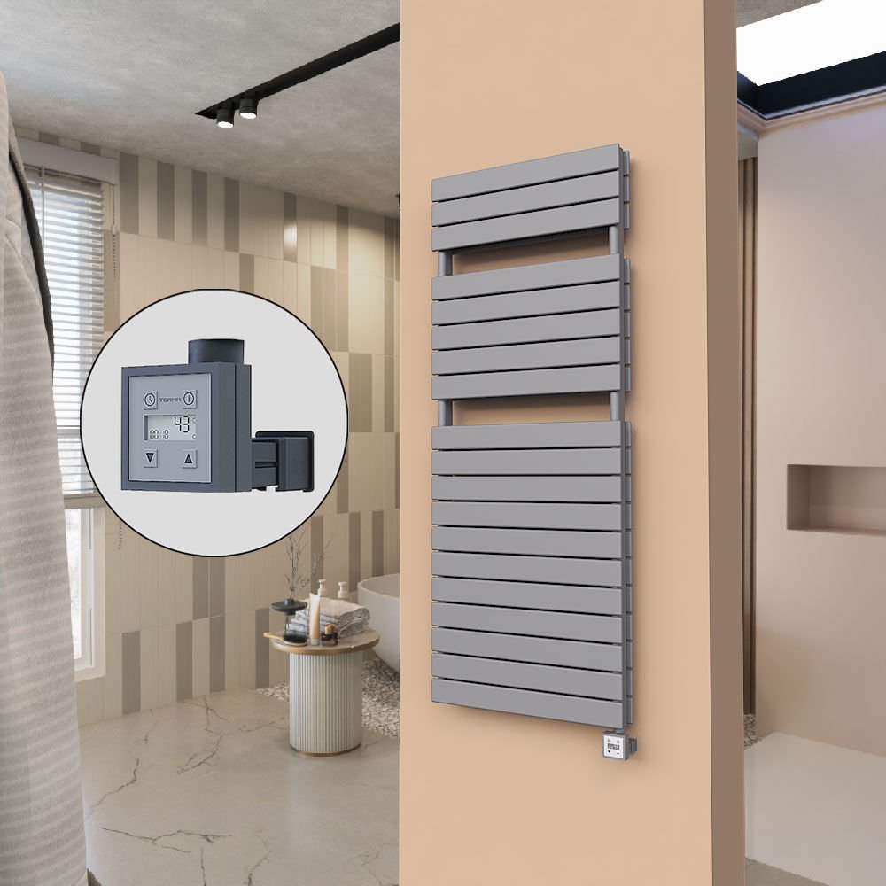 21H Elektrikli Havlupan 600x1550 Antrasit Ktx3 1000 W