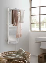 Dryer Plus Mixed Elektrikli  ve Sulu Sistem Raflı Havlupan 500x1291 Beyaz