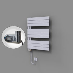 Sirius Dekoratif Elektrikli Havlupan 600x800 Beyaz (Thesis Termostat) 600W