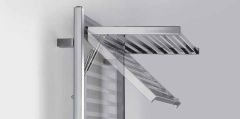 Stendy Elegance Raflı Havlupan 480x1305 Krom