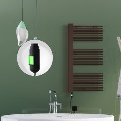 MALE Elektrikli Havlupan 600x1190  Bakır Eskitme (On/Off Düğmeli) 600W