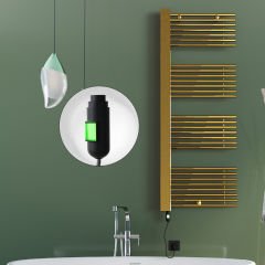 MALE Elektrikli Havlupan 600x1600  Altın (On/Off Düğmeli) 600W