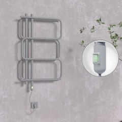 MATSU Elektrikli Havlupan 540x884  Antrasit (On/Off Düğmeli) 300W
