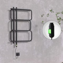 MATSU Elektrikli Havlupan 540x884  Siyah (On/Off Düğmeli) 300W