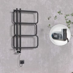 MATSU Elektrikli Havlupan 540x884  Siyah (Thesis Termostat) 300W