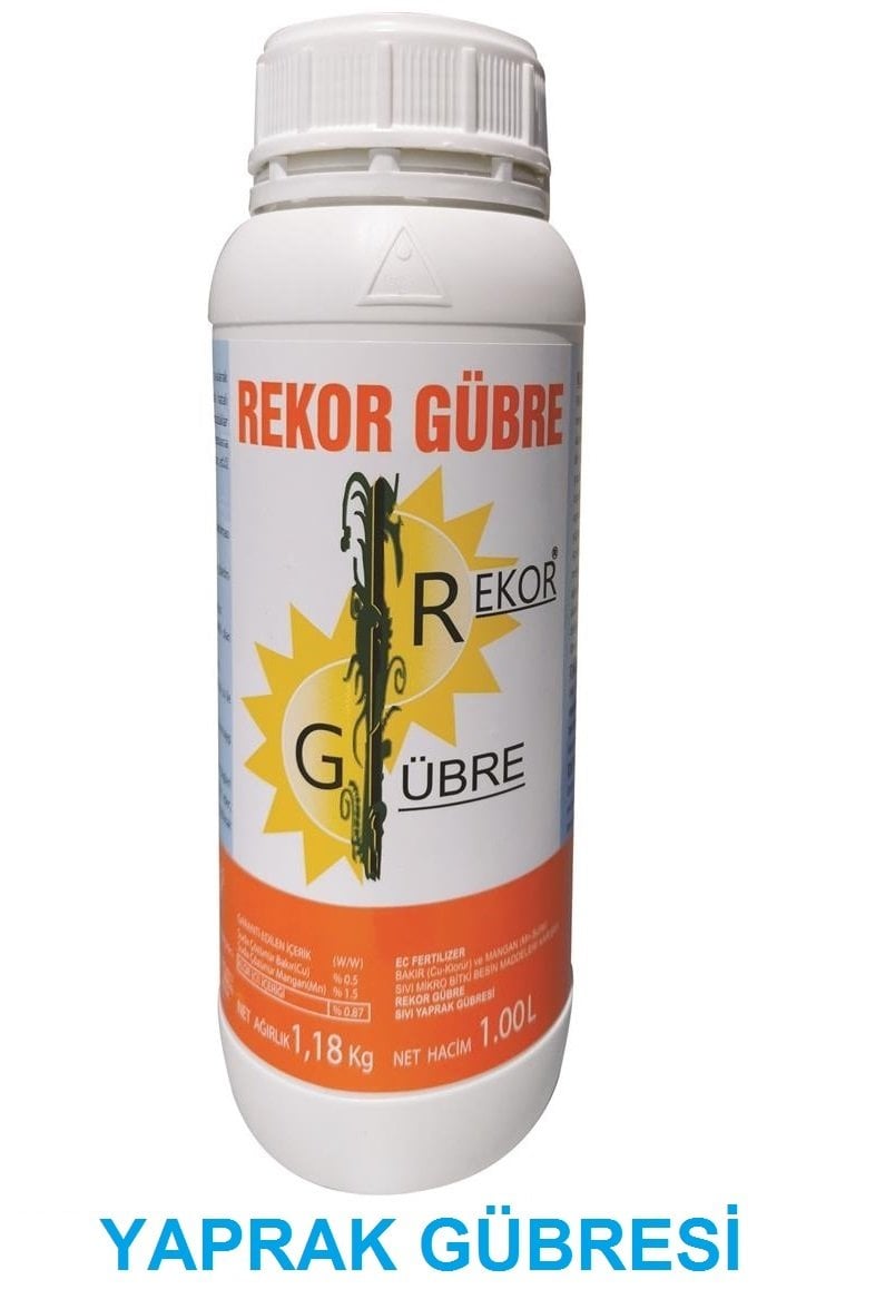 1 LİTRE REKOR GÜBRE EC FERTILIZER SIVI YAPRAK GÜBRESİ