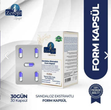 Zerofit Sandaloz Ekstraktlı Form Kapsül