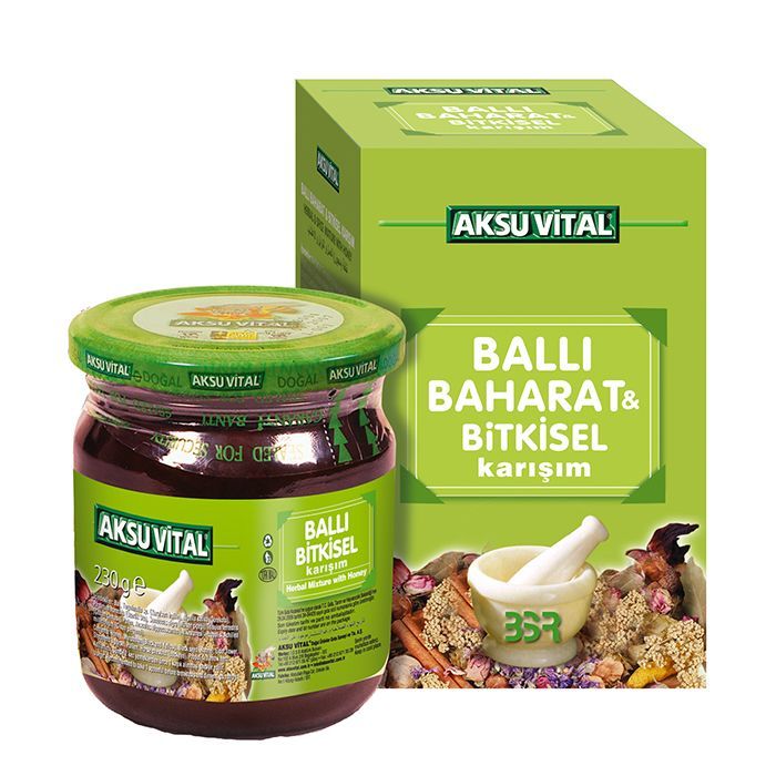 Aksu Vital Ballı Baharat Bitkisel Karışım (BSR)