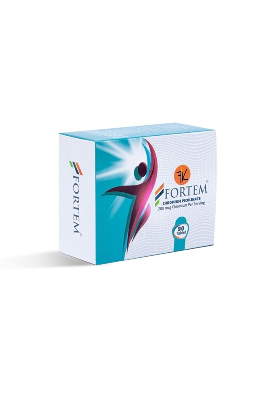 Fortem Chorium Picolinate Krom Pikolinat 90 Tablet