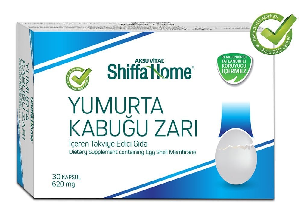 Shiffa Home Yumurta Kabuğu Zarı 30 Kapsül