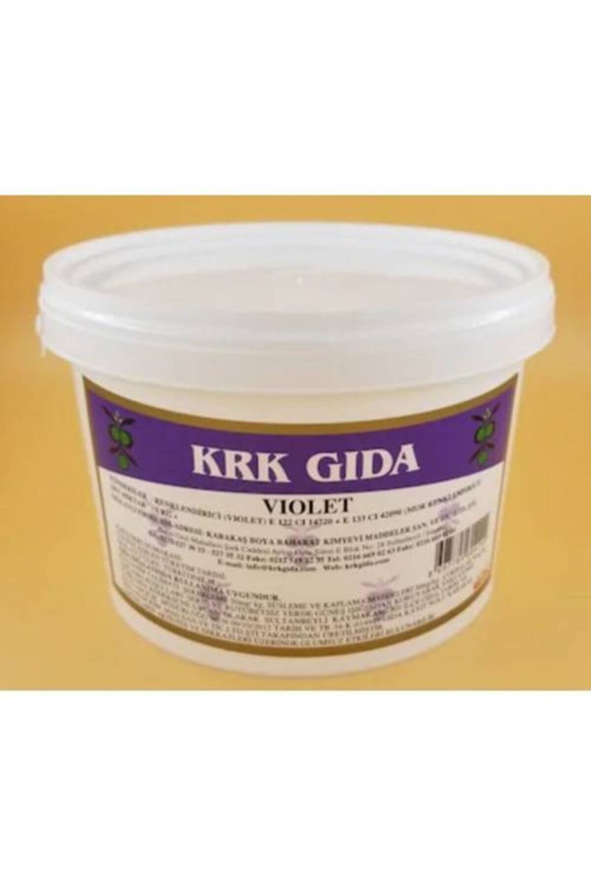 Krk Gıda (Violet) Mor Gıda Boyası 1 Kg